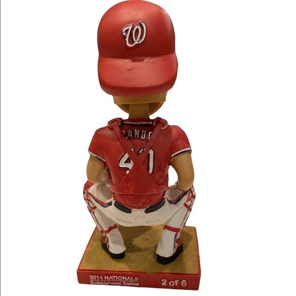 Washington Nationals Collectible 2014 Wilson Ramos Bobblehead PNC Bank Series - Picture 3 of 7